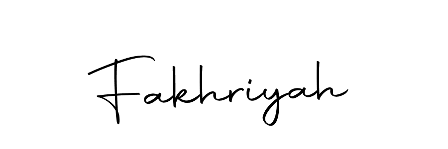 Also we have Fakhriyah name is the best signature style. Create professional handwritten signature collection using Autography-DOLnW autograph style. Fakhriyah signature style 10 images and pictures png