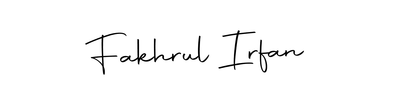 Make a beautiful signature design for name Fakhrul Irfan. With this signature (Autography-DOLnW) style, you can create a handwritten signature for free. Fakhrul Irfan signature style 10 images and pictures png