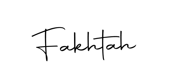 How to make Fakhtah signature? Autography-DOLnW is a professional autograph style. Create handwritten signature for Fakhtah name. Fakhtah signature style 10 images and pictures png