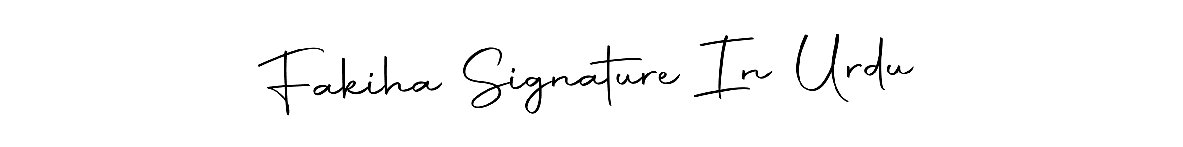 Similarly Autography-DOLnW is the best handwritten signature design. Signature creator online .You can use it as an online autograph creator for name Fakiha Signature In Urdu. Fakiha Signature In Urdu signature style 10 images and pictures png