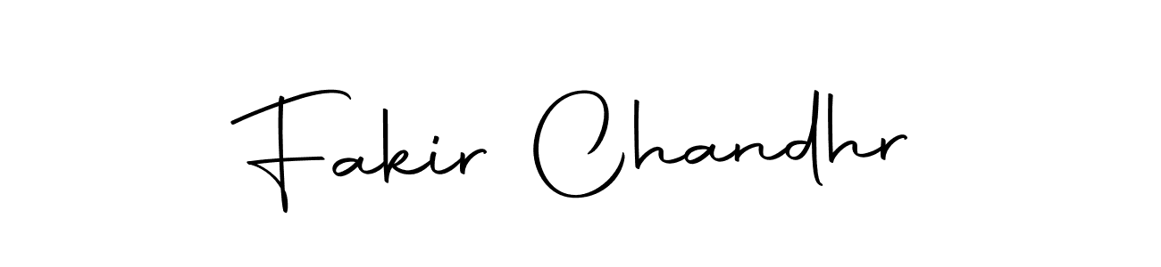 How to make Fakir Chandhr name signature. Use Autography-DOLnW style for creating short signs online. This is the latest handwritten sign. Fakir Chandhr signature style 10 images and pictures png