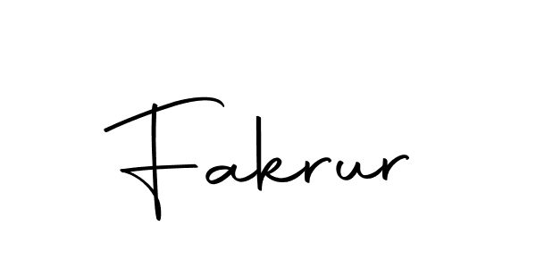 Design your own signature with our free online signature maker. With this signature software, you can create a handwritten (Autography-DOLnW) signature for name Fakrur. Fakrur signature style 10 images and pictures png