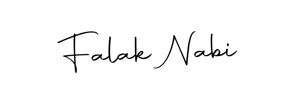 Falak Nabi stylish signature style. Best Handwritten Sign (Autography-DOLnW) for my name. Handwritten Signature Collection Ideas for my name Falak Nabi. Falak Nabi signature style 10 images and pictures png
