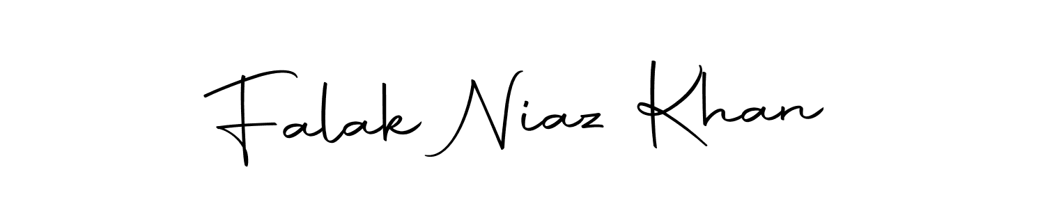 Make a beautiful signature design for name Falak Niaz Khan. With this signature (Autography-DOLnW) style, you can create a handwritten signature for free. Falak Niaz Khan signature style 10 images and pictures png