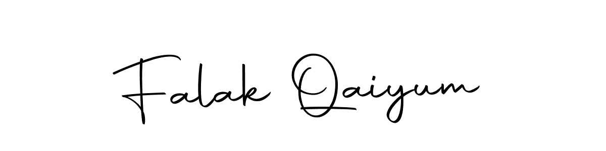 Make a short Falak Qaiyum signature style. Manage your documents anywhere anytime using Autography-DOLnW. Create and add eSignatures, submit forms, share and send files easily. Falak Qaiyum signature style 10 images and pictures png