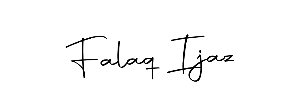 Make a short Falaq Ijaz signature style. Manage your documents anywhere anytime using Autography-DOLnW. Create and add eSignatures, submit forms, share and send files easily. Falaq Ijaz signature style 10 images and pictures png