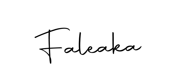 Create a beautiful signature design for name Faleaka. With this signature (Autography-DOLnW) fonts, you can make a handwritten signature for free. Faleaka signature style 10 images and pictures png