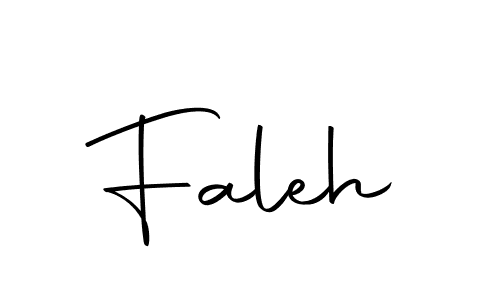 Faleh stylish signature style. Best Handwritten Sign (Autography-DOLnW) for my name. Handwritten Signature Collection Ideas for my name Faleh. Faleh signature style 10 images and pictures png