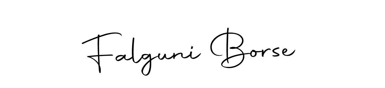 Design your own signature with our free online signature maker. With this signature software, you can create a handwritten (Autography-DOLnW) signature for name Falguni Borse. Falguni Borse signature style 10 images and pictures png