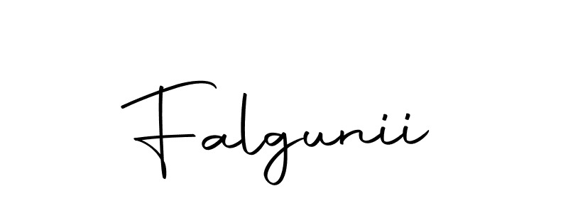How to make Falgunii signature? Autography-DOLnW is a professional autograph style. Create handwritten signature for Falgunii name. Falgunii signature style 10 images and pictures png