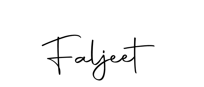 Faljeet stylish signature style. Best Handwritten Sign (Autography-DOLnW) for my name. Handwritten Signature Collection Ideas for my name Faljeet. Faljeet signature style 10 images and pictures png