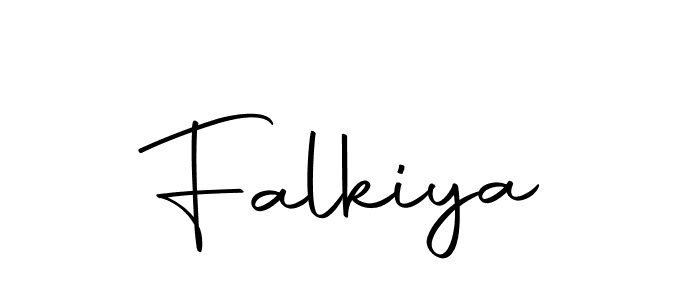 Make a beautiful signature design for name Falkiya. With this signature (Autography-DOLnW) style, you can create a handwritten signature for free. Falkiya signature style 10 images and pictures png
