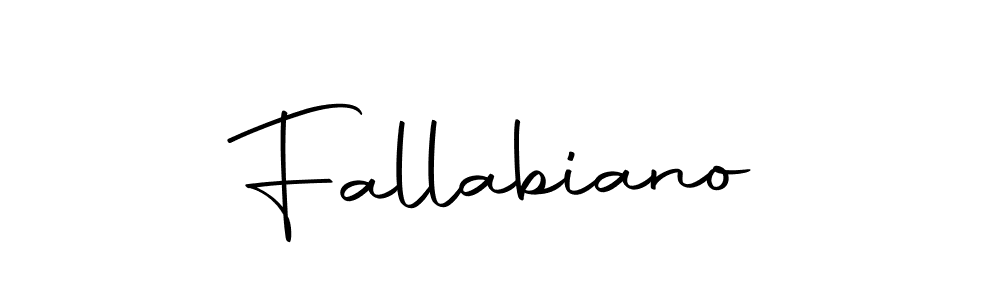 How to make Fallabiano name signature. Use Autography-DOLnW style for creating short signs online. This is the latest handwritten sign. Fallabiano signature style 10 images and pictures png