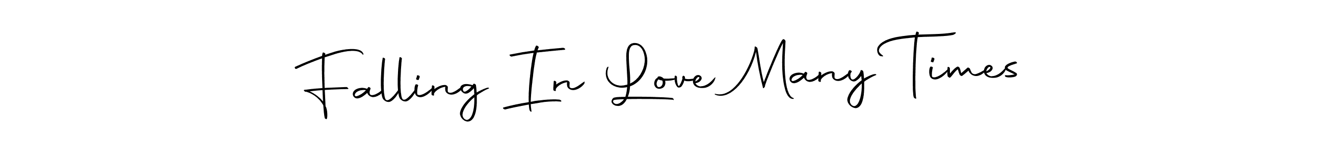 Use a signature maker to create a handwritten signature online. With this signature software, you can design (Autography-DOLnW) your own signature for name Falling In Love Many Times. Falling In Love Many Times signature style 10 images and pictures png