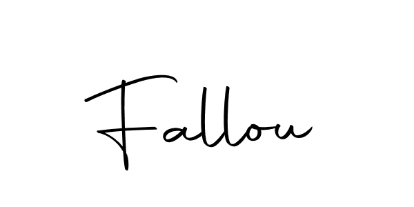 How to make Fallou name signature. Use Autography-DOLnW style for creating short signs online. This is the latest handwritten sign. Fallou signature style 10 images and pictures png
