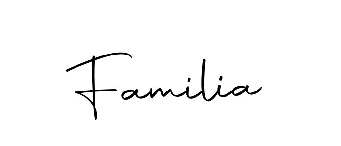 How to make Familia signature? Autography-DOLnW is a professional autograph style. Create handwritten signature for Familia name. Familia signature style 10 images and pictures png