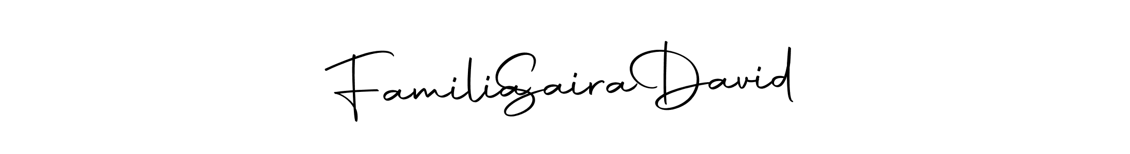 Autography-DOLnW is a professional signature style that is perfect for those who want to add a touch of class to their signature. It is also a great choice for those who want to make their signature more unique. Get Familia   Saira  David name to fancy signature for free. Familia   Saira  David signature style 10 images and pictures png