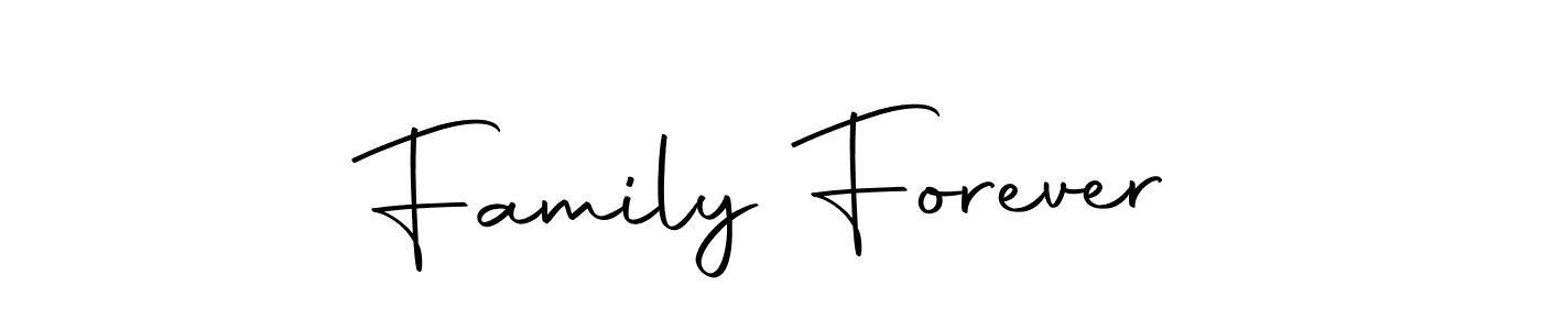 Make a beautiful signature design for name Family Forever. With this signature (Autography-DOLnW) style, you can create a handwritten signature for free. Family Forever signature style 10 images and pictures png