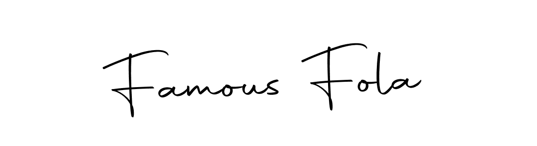 Similarly Autography-DOLnW is the best handwritten signature design. Signature creator online .You can use it as an online autograph creator for name Famous Fola. Famous Fola signature style 10 images and pictures png