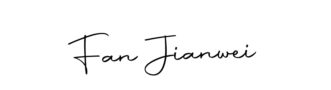 Make a beautiful signature design for name Fan Jianwei. Use this online signature maker to create a handwritten signature for free. Fan Jianwei signature style 10 images and pictures png