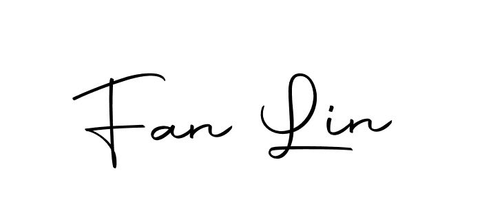 You should practise on your own different ways (Autography-DOLnW) to write your name (Fan Lin) in signature. don't let someone else do it for you. Fan Lin signature style 10 images and pictures png