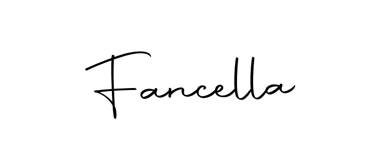 You can use this online signature creator to create a handwritten signature for the name Fancella. This is the best online autograph maker. Fancella signature style 10 images and pictures png