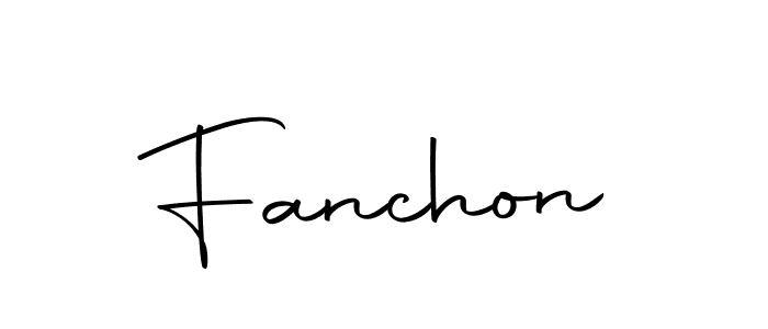 Fanchon stylish signature style. Best Handwritten Sign (Autography-DOLnW) for my name. Handwritten Signature Collection Ideas for my name Fanchon. Fanchon signature style 10 images and pictures png