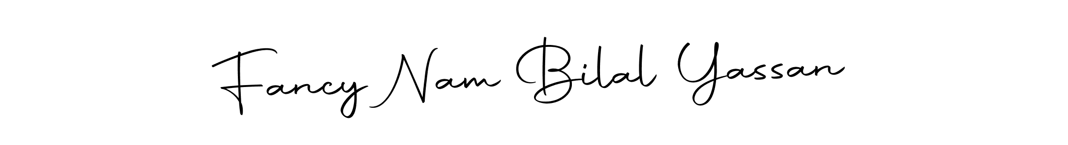 It looks lik you need a new signature style for name Fancy Nam Bilal Yassan. Design unique handwritten (Autography-DOLnW) signature with our free signature maker in just a few clicks. Fancy Nam Bilal Yassan signature style 10 images and pictures png
