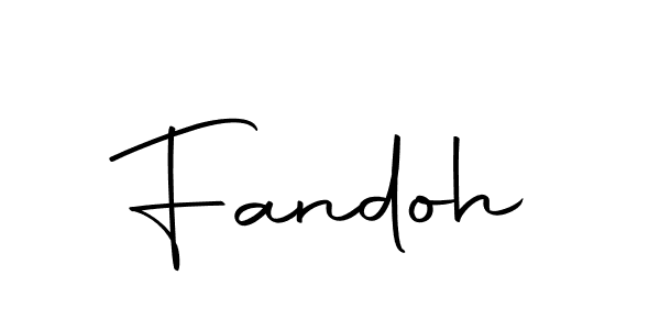 The best way (Autography-DOLnW) to make a short signature is to pick only two or three words in your name. The name Fandoh include a total of six letters. For converting this name. Fandoh signature style 10 images and pictures png