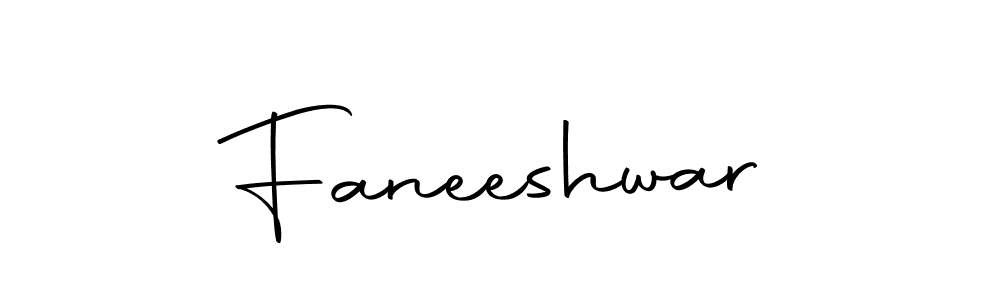 Make a beautiful signature design for name Faneeshwar. With this signature (Autography-DOLnW) style, you can create a handwritten signature for free. Faneeshwar signature style 10 images and pictures png
