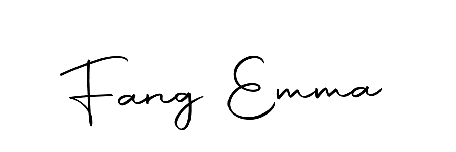 Use a signature maker to create a handwritten signature online. With this signature software, you can design (Autography-DOLnW) your own signature for name Fang Emma. Fang Emma signature style 10 images and pictures png