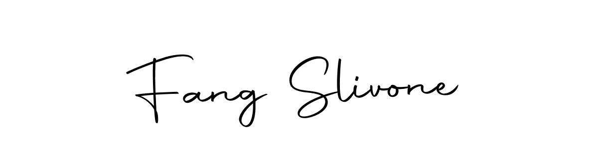 Make a beautiful signature design for name Fang Slivone. Use this online signature maker to create a handwritten signature for free. Fang Slivone signature style 10 images and pictures png