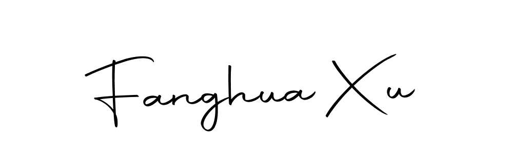 Make a beautiful signature design for name Fanghua Xu. With this signature (Autography-DOLnW) style, you can create a handwritten signature for free. Fanghua Xu signature style 10 images and pictures png