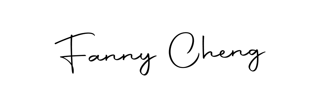 Design your own signature with our free online signature maker. With this signature software, you can create a handwritten (Autography-DOLnW) signature for name Fanny Cheng. Fanny Cheng signature style 10 images and pictures png