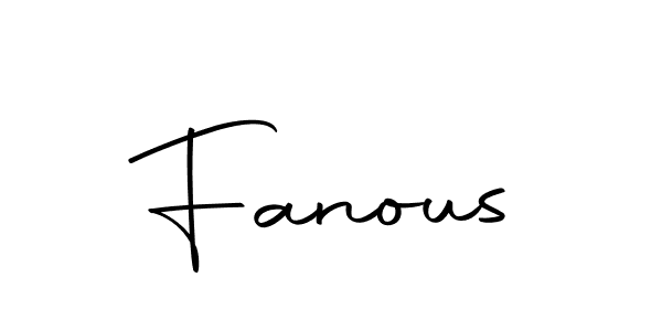 Also we have Fanous name is the best signature style. Create professional handwritten signature collection using Autography-DOLnW autograph style. Fanous signature style 10 images and pictures png