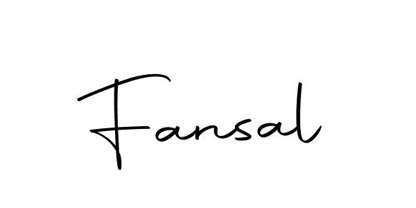 How to make Fansal name signature. Use Autography-DOLnW style for creating short signs online. This is the latest handwritten sign. Fansal signature style 10 images and pictures png