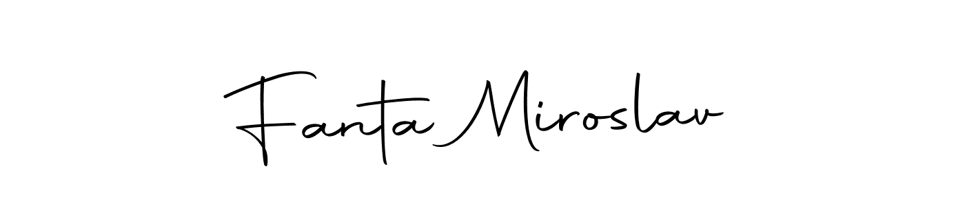 Use a signature maker to create a handwritten signature online. With this signature software, you can design (Autography-DOLnW) your own signature for name Fanta Miroslav. Fanta Miroslav signature style 10 images and pictures png