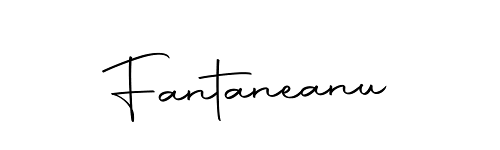 Use a signature maker to create a handwritten signature online. With this signature software, you can design (Autography-DOLnW) your own signature for name Fantaneanu. Fantaneanu signature style 10 images and pictures png