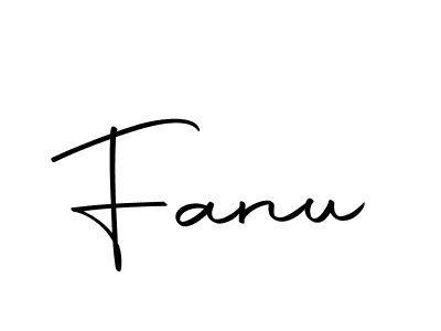 Make a beautiful signature design for name Fanu. Use this online signature maker to create a handwritten signature for free. Fanu signature style 10 images and pictures png
