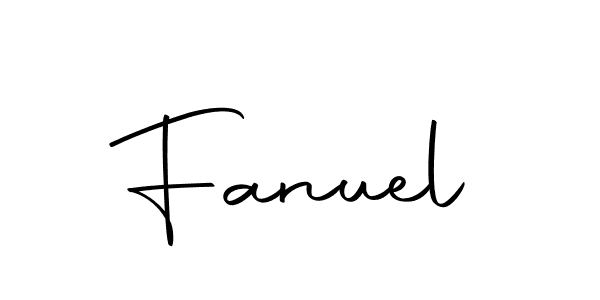 Fanuel stylish signature style. Best Handwritten Sign (Autography-DOLnW) for my name. Handwritten Signature Collection Ideas for my name Fanuel. Fanuel signature style 10 images and pictures png