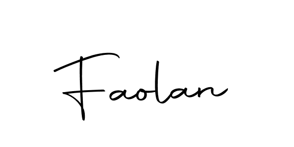 Make a beautiful signature design for name Faolan. Use this online signature maker to create a handwritten signature for free. Faolan signature style 10 images and pictures png