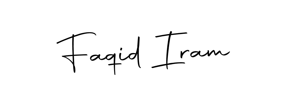 It looks lik you need a new signature style for name Faqid Iram. Design unique handwritten (Autography-DOLnW) signature with our free signature maker in just a few clicks. Faqid Iram signature style 10 images and pictures png