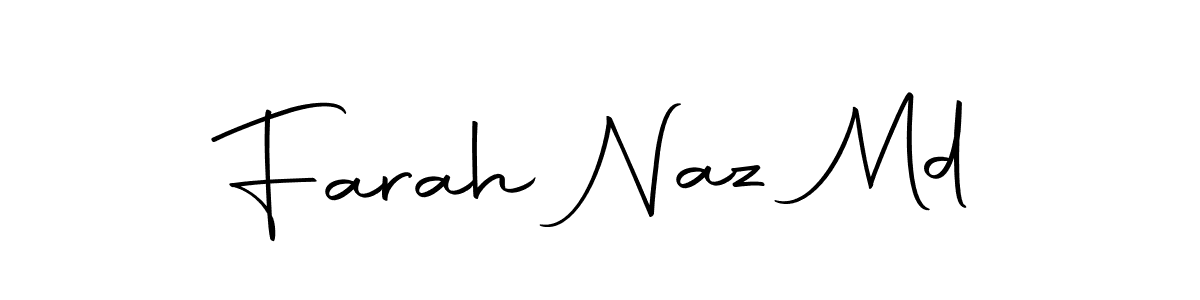 if you are searching for the best signature style for your name Farah Naz Md. so please give up your signature search. here we have designed multiple signature styles  using Autography-DOLnW. Farah Naz Md signature style 10 images and pictures png