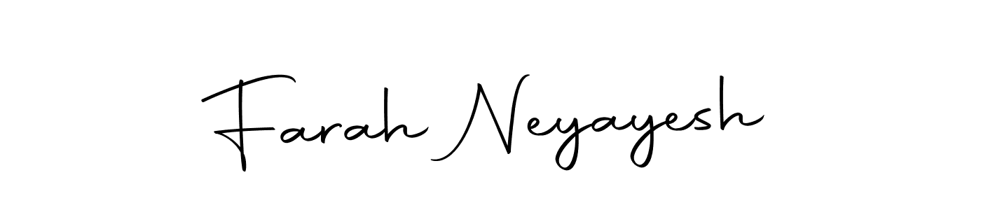 This is the best signature style for the Farah Neyayesh name. Also you like these signature font (Autography-DOLnW). Mix name signature. Farah Neyayesh signature style 10 images and pictures png