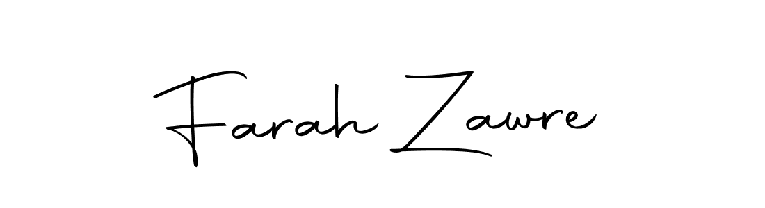 Similarly Autography-DOLnW is the best handwritten signature design. Signature creator online .You can use it as an online autograph creator for name Farah Zawre. Farah Zawre signature style 10 images and pictures png