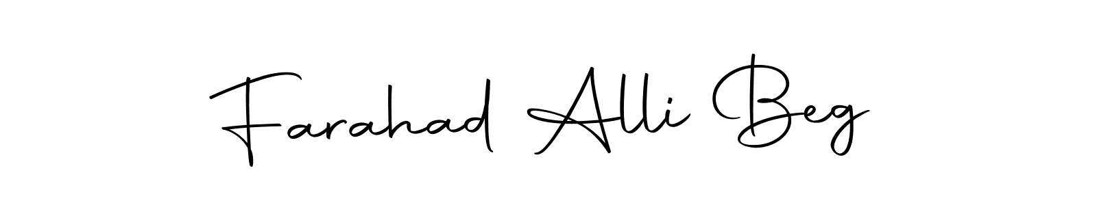 Once you've used our free online signature maker to create your best signature Autography-DOLnW style, it's time to enjoy all of the benefits that Farahad Alli Beg name signing documents. Farahad Alli Beg signature style 10 images and pictures png