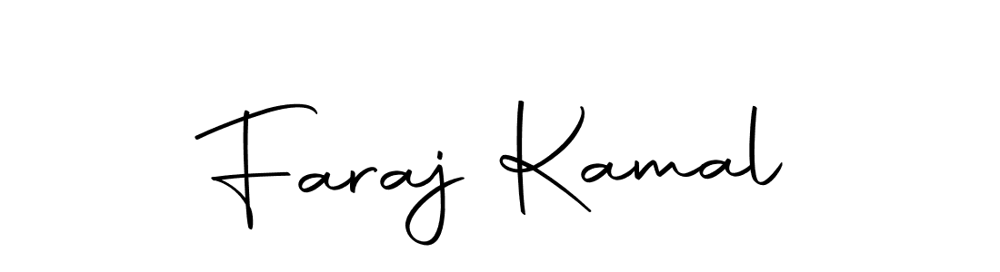 if you are searching for the best signature style for your name Faraj Kamal. so please give up your signature search. here we have designed multiple signature styles  using Autography-DOLnW. Faraj Kamal signature style 10 images and pictures png