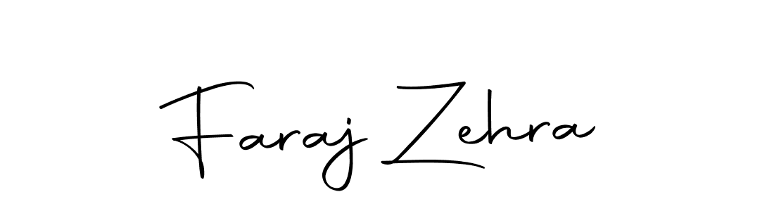 You can use this online signature creator to create a handwritten signature for the name Faraj Zehra. This is the best online autograph maker. Faraj Zehra signature style 10 images and pictures png