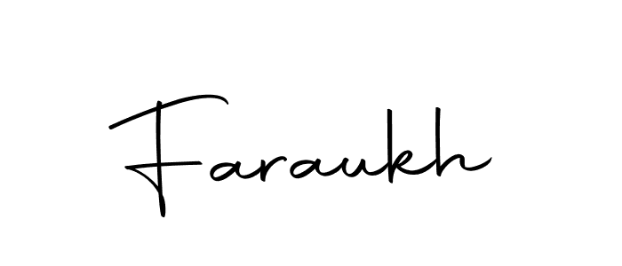 The best way (Autography-DOLnW) to make a short signature is to pick only two or three words in your name. The name Faraukh include a total of six letters. For converting this name. Faraukh signature style 10 images and pictures png