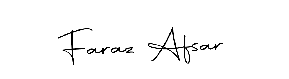 Use a signature maker to create a handwritten signature online. With this signature software, you can design (Autography-DOLnW) your own signature for name Faraz Afsar. Faraz Afsar signature style 10 images and pictures png